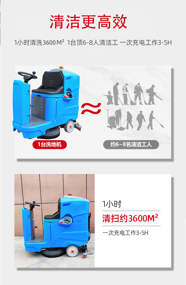 安顺驾驶式洗地机更适合用在高铁站