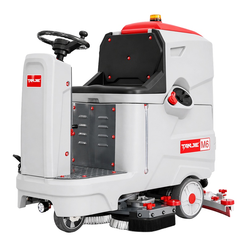安顺坦洁驾驶式洗地机M6【双刷】
